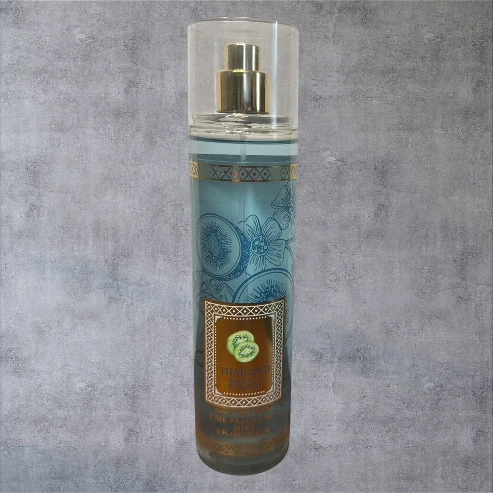 New Bath and Body Works THAILAND SWEET KIWI & STARFRUIT Fine Fragrance Mist‎ 8oz